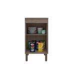 Balcão Para Cozinha 45 Cm Malbec Avelã Gabriela Shop Jm