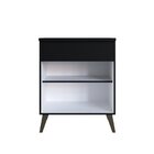 Balcão Para Cozinha 70cm 2 Portas Requinte Yescasa Preto