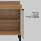 Balcão Para Cozinha 80cm 2 Portas Firenze Amêndola Touch/nude