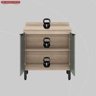 Balcão Para Cozinha 80cm 2 Portas Firenze Avena Touch/menta