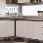 Balcao Para Cozinha Canto Reto Athena Itauba/ Off White