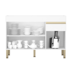 Balcão Para Cozinha Com 3 Portas Windsor Supremo