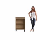 Balcão Para Cozinha Com Pés 60cm 1 Porta Paola Delmarco Mel/b