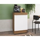 Balcão Para Cozinha Com Rodapé 60cm 1 Porta Paola Delmarco Me