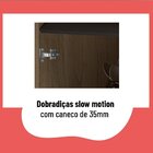 Balcão Para Cozinha Com Tampo 2 Portas Hibisco Thela Aveiro/g