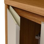 Balcão Para Cozinha Com Tampo 80 Cm Dalí Nature/off White