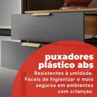 Balcão Para Cozinha Em Mdp 2 Portas E 2 Gavetas Alba Amêndola