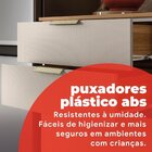 Balcão Para Cozinha Em Mdp 2 Portas E 2 Gavetas Alba Amêndola