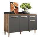 Balcão Para Cozinha Fit 120cm Com Tampo - Nicioli