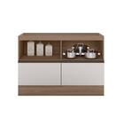 Balcão Para Cozinha Para Pia 2 Portas 2 Gavetas Atenas Carval