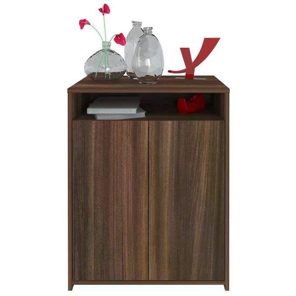 Balcao Para Escritorio 02 Portas Cool Ipe Artany