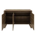 Balcão Para Escritório 136cm Com 3 Portas E 1 Prateleira Me41