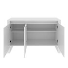 Balcão Para Escritório 136cm Com 3 Portas E 1 Prateleira Me41