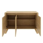 Balcão Para Escritório 136cm Com 3 Portas E 1 Prateleira Me41