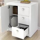 Balcão Para Escritório 1 Porta 3 Gavetas Me4111 Tecno Mobili