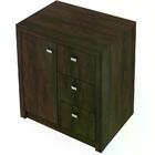 Balcão Para Escritório 1 Porta 3 Gavetas Me4111 Tecno Mobili