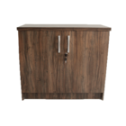 Balcão Para Escritório 2 Portas Com Chave Carvalho Lilies Móv