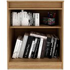 Balcão Para Escritório 2 Portas Com Chave Pequeno Amêndoa