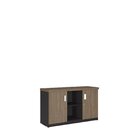 Balcão Para Escritório 2 Portas Com Nicho Design Moderno Amei