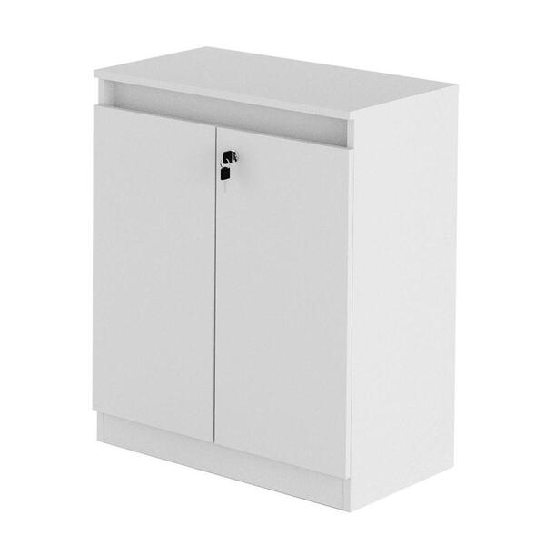 Balcão Para Escritório 2 Portas Me4149 Branco