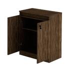 Balcão Para Escritório 2 Portas Me4149 Nogal