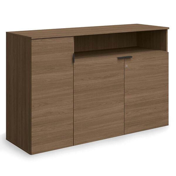 Balcao Para Escritorio 3 Portas 136 Cm Frame F208 Kappesberg