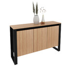 Balcão Para Escritório 3 Portas Me4147 Tecnomobili