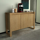 Balcão Para Escritório 3 Portas Me4147 Tecnomobili