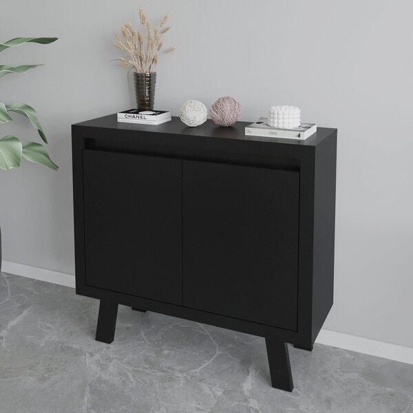 Balcão Para Escritório 90cm Com 2 Portas E 1 Prateleira Me418