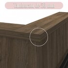 Balcão para Escritório Atendimento Recepção em L 147,7x147,7c