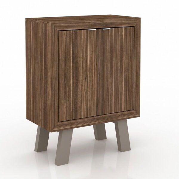 Balcão Para Escritório Baixo 2 Portas Tecno Mobili Me4126