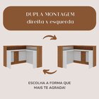 Balcão Para Escritório Para Atendimento/recepção  Freijó/bran