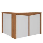 Balcão Para Escritório Para Atendimento/recepção  Freijó/bran