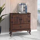 Balcão Para Filtro De Água Madeira Maciça Rústico Marrom 4002