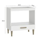 Balcão Para Forno 1 Gaveta Com Recorte Para Cooktop 5 Bocas B