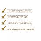 Balcao Para Forno Com Tampo Cooktop 80cm Mdf Kali Nicioli