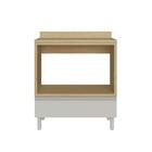 Balcão Para Forno Com Tampo E Gaveta Paris 3312 Casamia