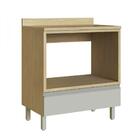 Balcão Para Forno Com Tampo E Gaveta Paris 3312 Casamia