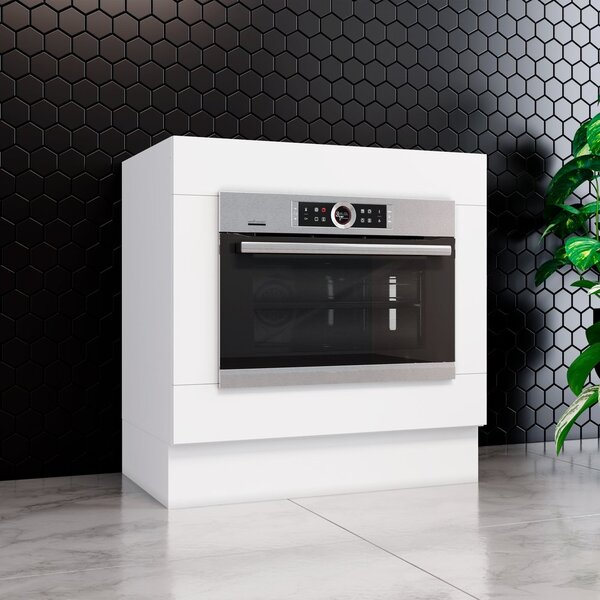 Balcão Para Forno De Embutir Americana  Branco Hp