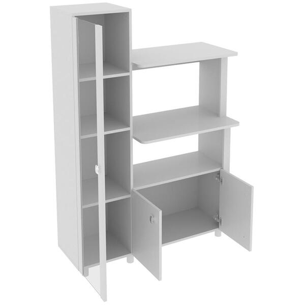 Balcão Para Forno E Microondas 03 Portas Bl3304 Tecno Mobili