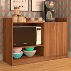 Balcao Para Forno E Microondas 2 Portas 120 Cm B06 Novam