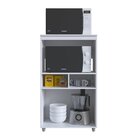 Balcão Para Forno E Microondas 2 Portas Duna Branco