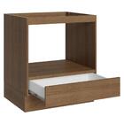 Balcão Para Forno/micro-ondas 70 Cm 1 Gaveta (sem Tampo) Rust