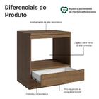 Balcão Para Forno/micro-ondas 70 Cm 1 Gaveta Rustic Madesa