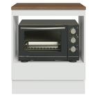 Balcão Para Forno/micro-ondas 70 X 60 Cm 1 Gaveta Branco Tamp