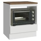 Balcão Para Forno/micro-ondas 70 X 60 Cm 1 Gaveta Branco Tamp