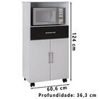 Balcao Para Forno Microondas 1 Gav 2 Pt Ip09 Mpri