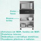 Balcao Para Forno Microondas 1 Gav 2 Pt Ip09 Mpri