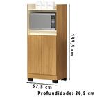 Balcao Para Forno Microondas 2 Portas Jt103 Mpri