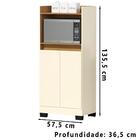 Balcao Para Forno Microondas 2 Portas Jt103 Mpri